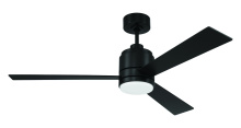 Craftmade MCY42FB3 - 42" McCoy 3-Blade in Flat Black w/ Flat Black Blades