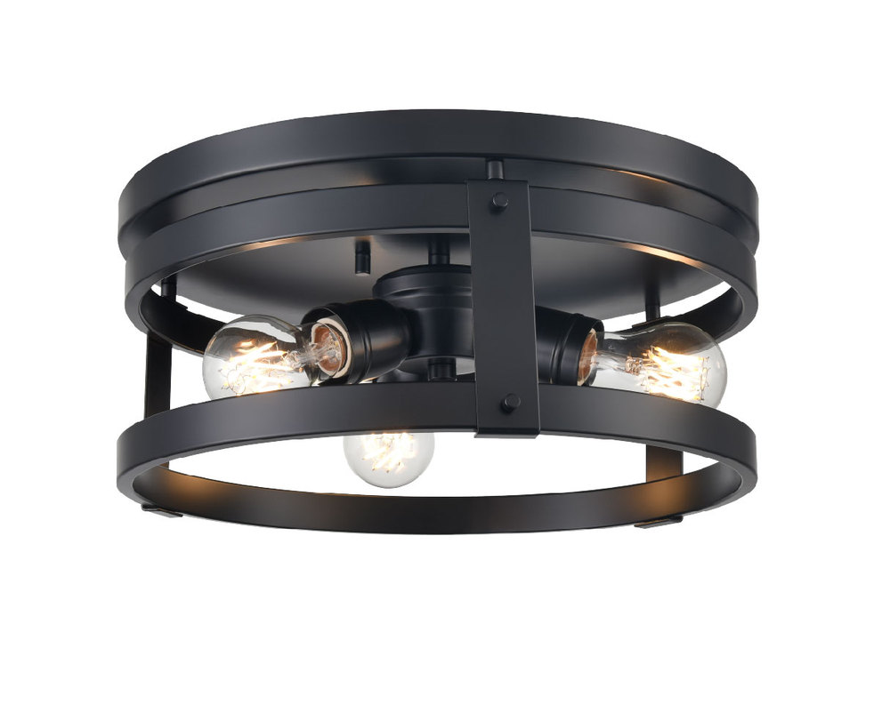 OAKHURST 3 LT FLUSH MOUNT