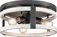 DVI DVP40332GR+BIW - Oakhurst Flushmount