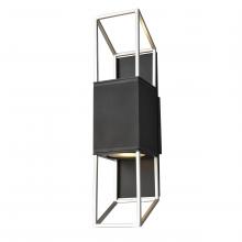 DVI DVP41972BK+SS - Ionic 2 Light Sconce