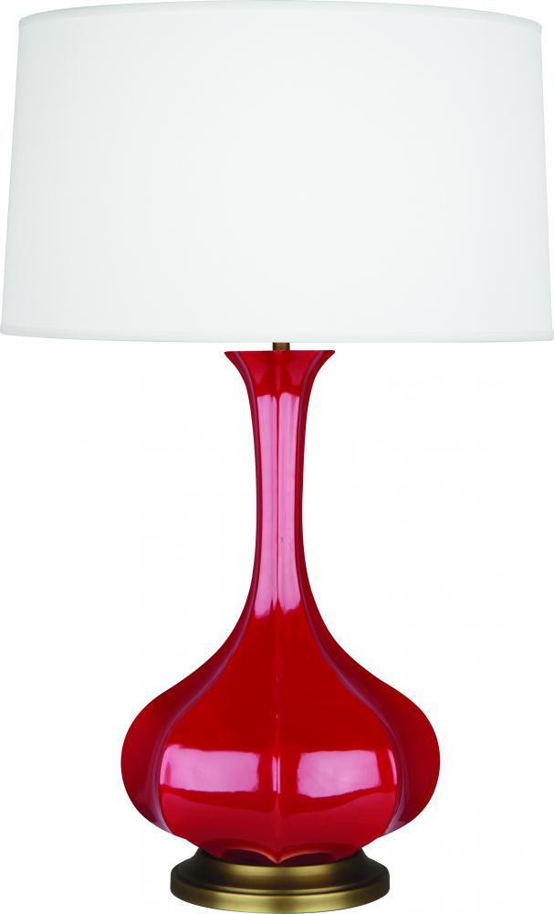Ruby Red Pike Table Lamp