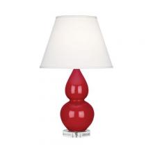 Robert Abbey RR13X - Ruby Red Small Double Gourd Accent Lamp