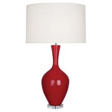 Robert Abbey RR980 - Ruby Red Audrey Table Lamp