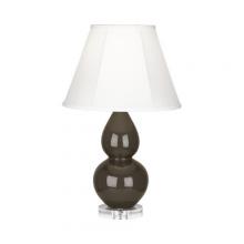 Robert Abbey TE13 - Brown Tea Small Double Gourd Accent Lamp
