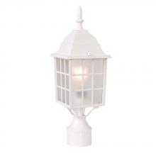 Acclaim Lighting 5307TW - Nautica Collection Post-Mount Outdoor Textured White Light Fixture