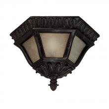 Acclaim Lighting 705MM - Two Light Marbleized Mahogany Outdoor Flush Mount