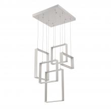 Kendal PF93-5LPA-AL - QUADRON 5-Light Aluminum LED Pendant Pan