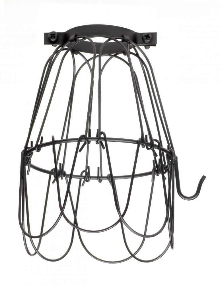 Light Bulb Cage; Black Finish; 5-3/4" Height