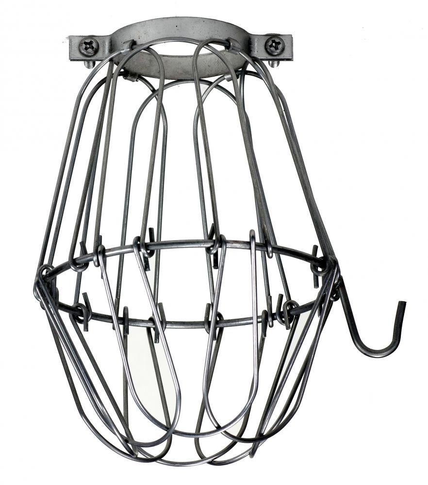 Light Bulb Cage; Unfinished; 5-3/4" Height