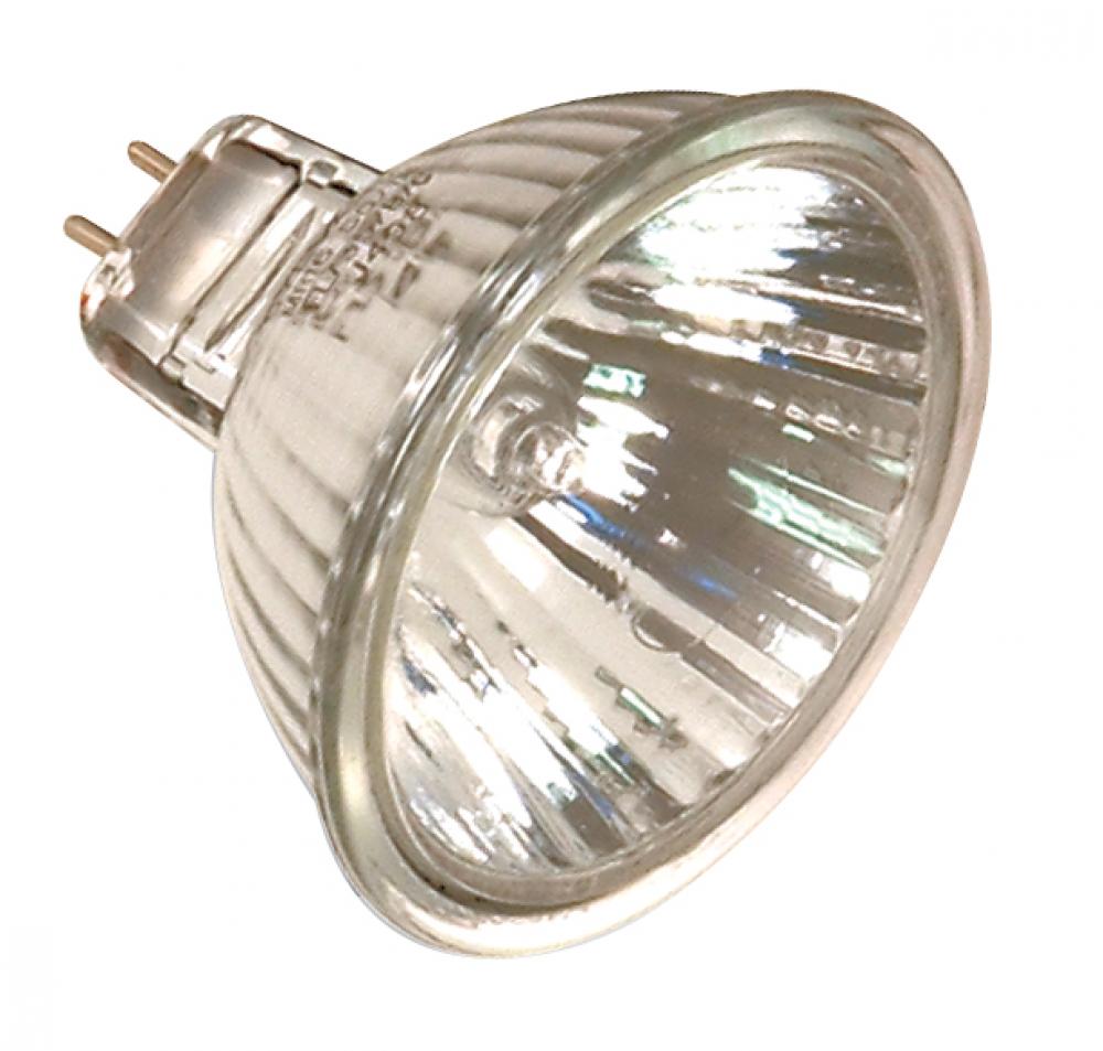 35 Watt; Halogen; MR16; FMW; 4000 Average rated hours; Miniature 2 Pin Round base; 12 Volt