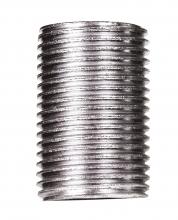 Satco Products Inc. 90/1015 - 3/8 IP Steel Nipple; Zinc Plated; 1" Length; 5/8" Wide