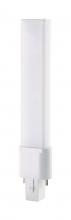 Satco Products Inc. S18404 - 4.5 Watt LED PL 2-PIN; 5000K; 450 Lumens; G23 base; 50000 Average rated hours; 360 deg. Beam Angle;