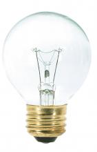 Satco Products Inc. S3888 - 40 Watt G18 1/2 Incandescent; Clear; 1500 Average rated hours; 340 Lumens; Medium base; 120 Volt