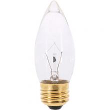 Satco Products Inc. S4740 - 40 Watt B10 Incandescent; Clear; 2000 Average rated hours; 300 Lumens; Medium base; 120 Volt; 2-Card