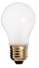 Satco Products Inc. S4880 - 25 Watt A15 Incandescent; Frost; 2500 Average rated hours; 120 Lumens; Medium base; 130 Volt;