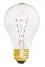 Satco Products Inc. S8514 - 75 Watt A19 Incandescent; Clear; 20000 Average rated hours; 530 Lumens; Medium base; 120 Volt;