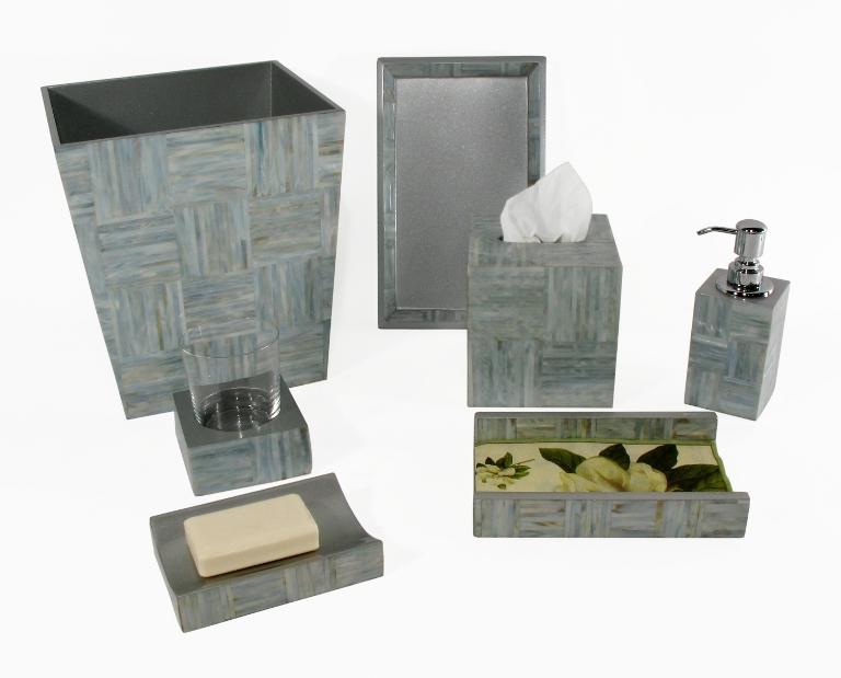 BATH GLASS HOLDER, WEAVE, MOP