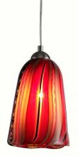 Oggetti Luce 18-L0158M - AMORE FIORE, 12V, RED, SN, FLUSH