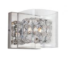 Trans Globe MDN-1115 - 1LT-WALL SCONCE-SQUARE CRYSTAL
