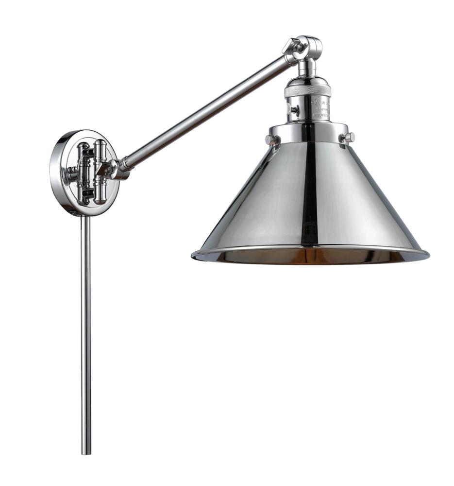Briarcliff - 1 Light - 10 inch - Polished Chrome - Swing Arm