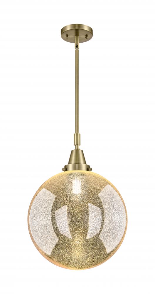 Beacon - 1 Light - 12 inch - Antique Brass - Mini Pendant