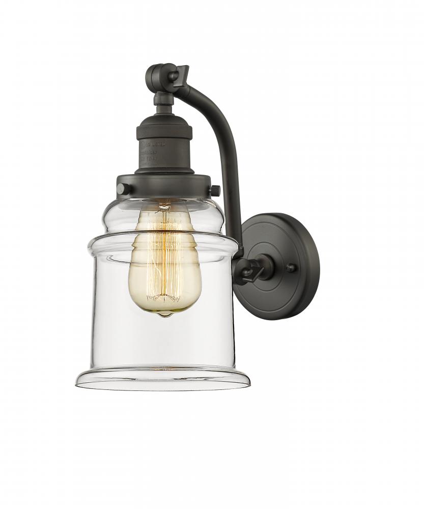 Canton - 1 Light - 6 inch - Oil Rubbed Bronze - Adjustable Sconce