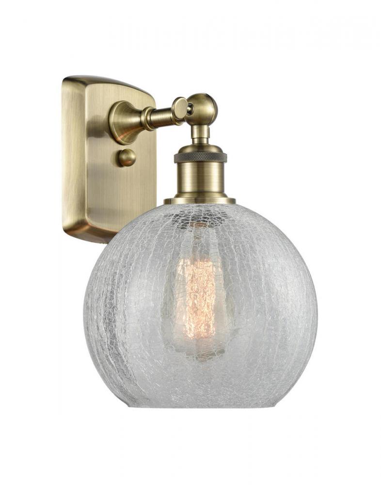 Athens - 1 Light - 8 inch - Antique Brass - Sconce