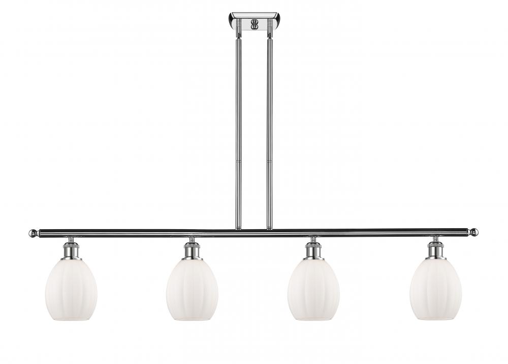 Eaton - 4 Light - 48 inch - Polished Chrome - Cord hung - Island Light