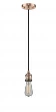 Innovations Lighting 200C-AC-LED - Bare Bulb 1 Light Mini Pendant