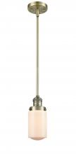 Innovations Lighting 201S-AB-G311 - Dover - 1 Light - 5 inch - Antique Brass - Stem Hung - Mini Pendant