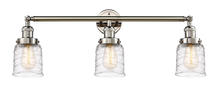 Innovations Lighting 205-PN-G513 - Bell - 3 Light - 30 inch - Polished Nickel - Bath Vanity Light