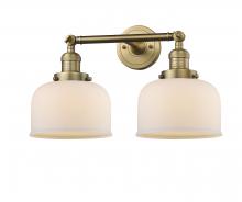 Innovations Lighting 208-BB-G71 - Bell - 2 Light - 19 inch - Brushed Brass - Bath Vanity Light