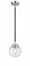 Innovations Lighting 284-1S-BPN-G202-6 - Beacon - 1 Light - 6 inch - Black Polished Nickel - Cord hung - Mini Pendant