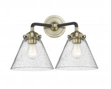 Innovations Lighting 284-2W-BAB-G44 - Cone - 2 Light - 16 inch - Black Antique Brass - Bath Vanity Light