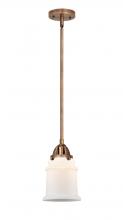 Innovations Lighting 288-1S-AC-G181 - Canton - 1 Light - 6 inch - Antique Copper - Cord hung - Mini Pendant