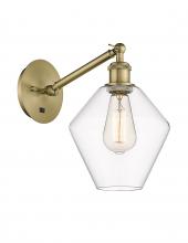 Innovations Lighting 317-1W-AB-G652-8 - Cindyrella - 1 Light - 8 inch - Antique Brass - Sconce