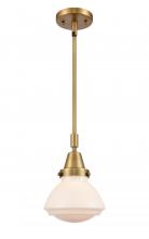 Innovations Lighting 447-1S-BB-G321 - Olean - 1 Light - 7 inch - Brushed Brass - Mini Pendant