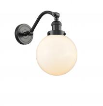 Innovations Lighting 515-1W-OB-G201-8 - Beacon - 1 Light - 8 inch - Oil Rubbed Bronze - Adjustable Sconce