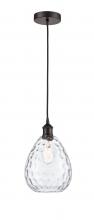 Innovations Lighting 616-1P-OB-G372 - Waverly - 1 Light - 8 inch - Oil Rubbed Bronze - Cord hung - Mini Pendant