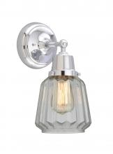 Innovations Lighting 623-1W-PC-G142 - Chatham - 1 Light - 7 inch - Polished Chrome - Sconce