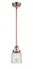 Innovations Lighting 916-1S-AC-G52 - Bell - 1 Light - 5 inch - Antique Copper - Mini Pendant