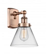 Innovations Lighting 916-1W-AC-G42 - Cone - 1 Light - 8 inch - Antique Copper - Sconce