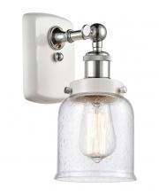 Innovations Lighting 916-1W-WPC-G54 - Bell - 1 Light - 5 inch - White Polished Chrome - Sconce