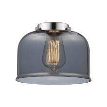 Innovations Lighting G73 - Large Bell Plated Smoke Glass