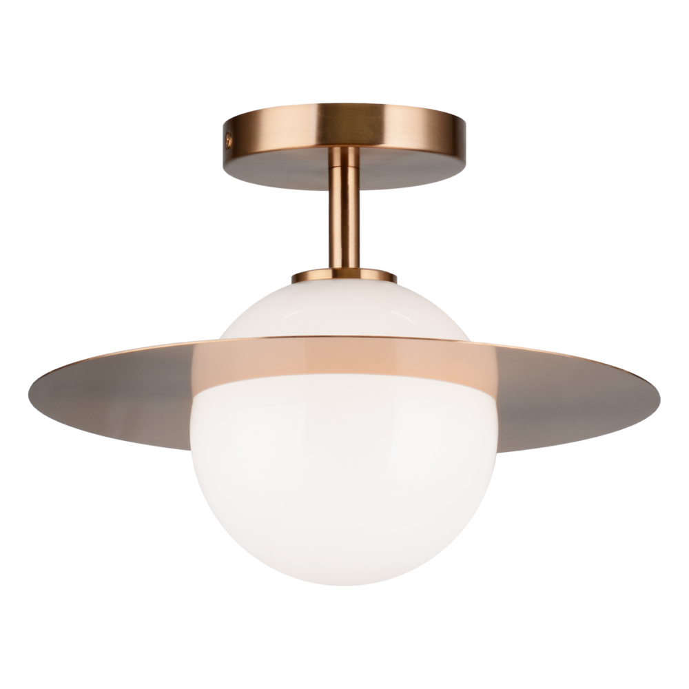 Saturn Flush Mounts X60401AGOP Lighting Depot