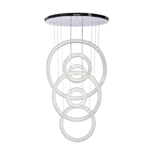 CWI Lighting 1046P34-6-601 - Celina LED Chandelier With Chrome Finish