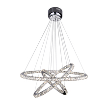 CWI Lighting 5080P32ST-3R - Ring LED Chandelier With Chrome Finish