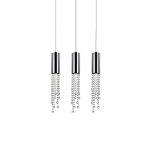 CWI Lighting 5081P20C-RC - Extended 3 Light Multi Light Pendant With Chrome Finish