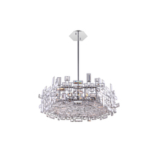 CWI Lighting 5689P24-12-601 - Arley 12 Light Chandelier With Chrome Finish