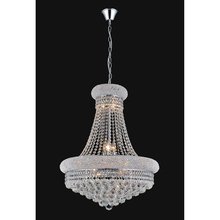 CWI Lighting 8001P20C - Empire 14 Light Down Chandelier With Chrome Finish